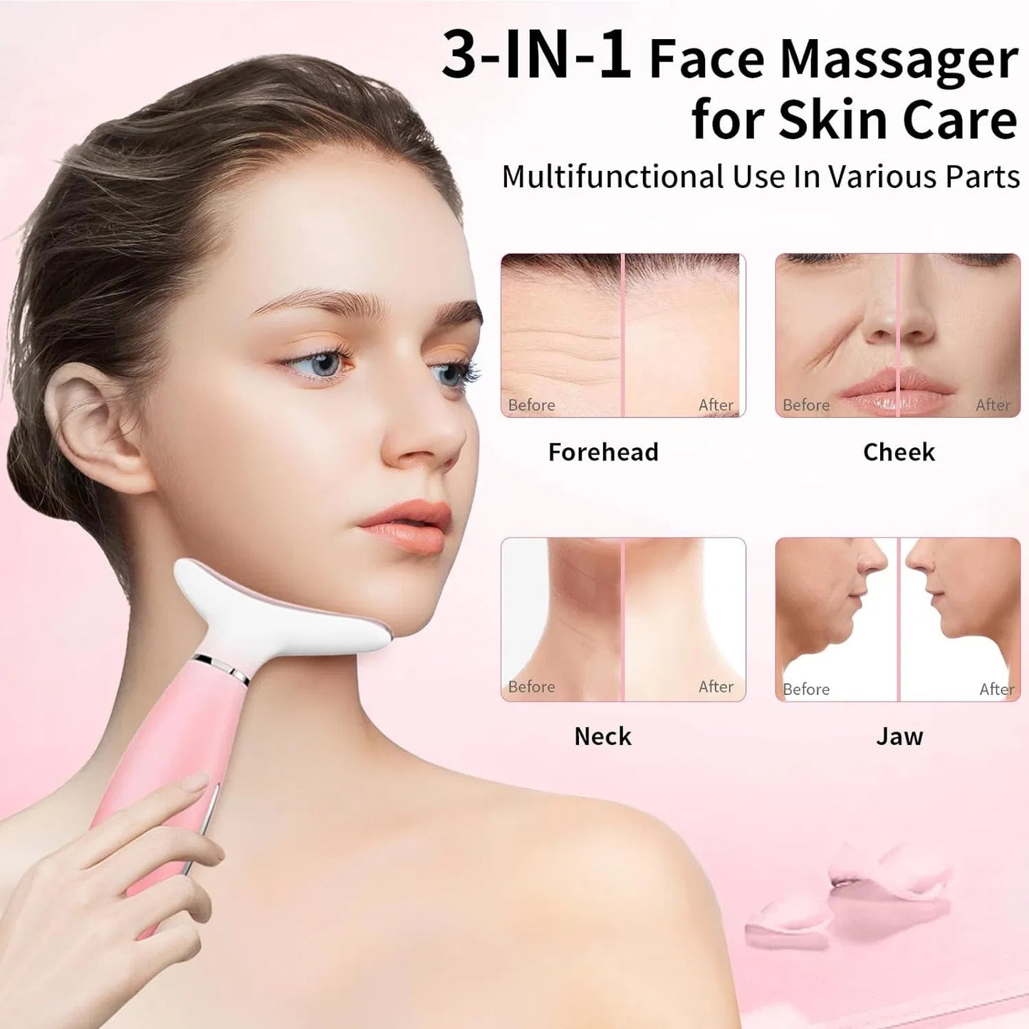 3-in-1 Neck and Face Massager